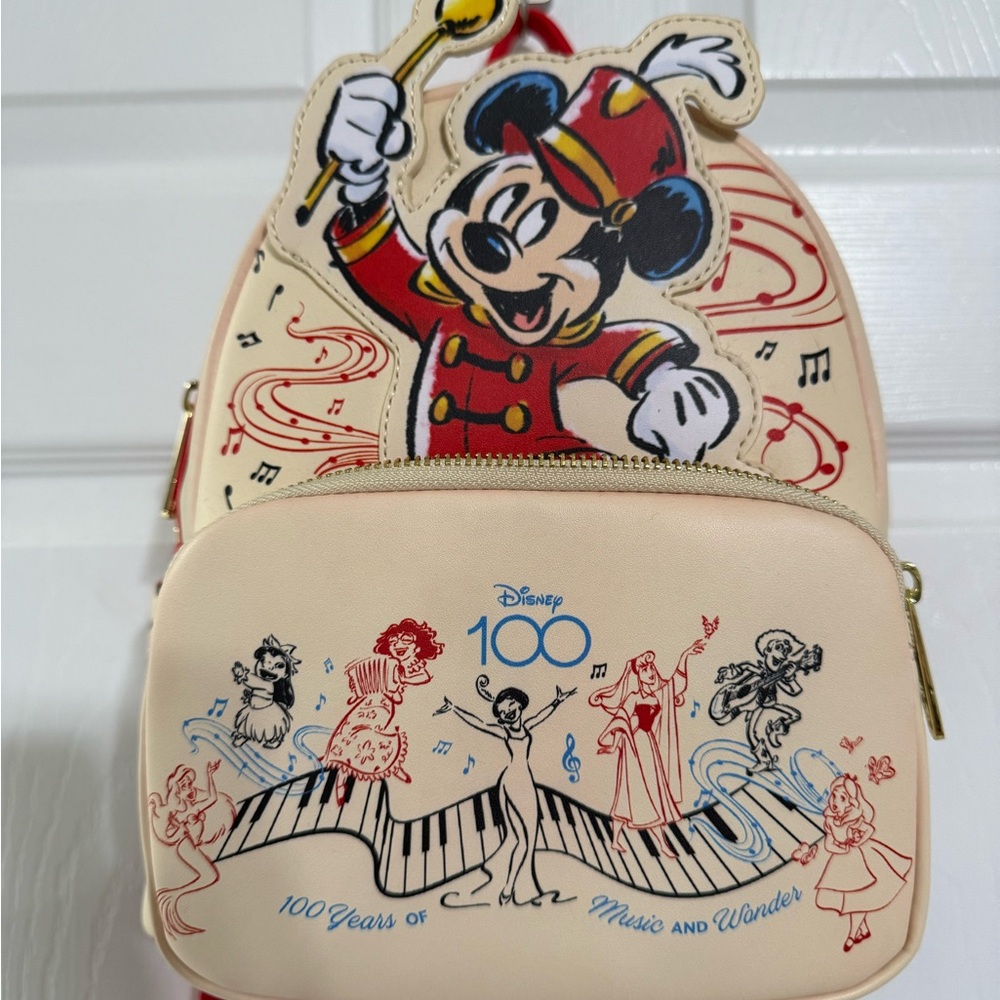 Disney 100th Anniversary Music Loungefly